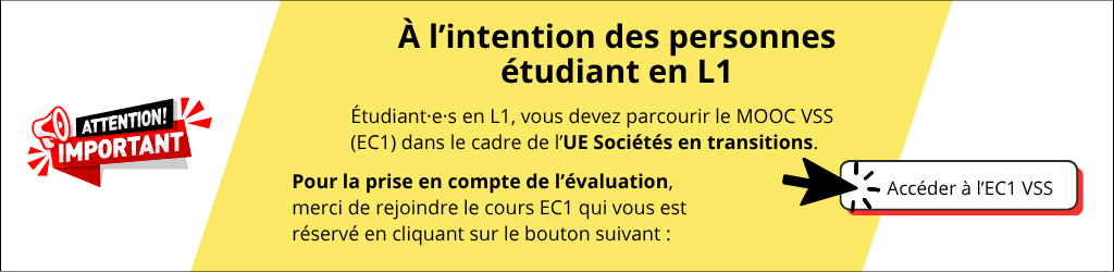Pour la prise en compte de l’évaluation, merci de rejoindre le cours EC1 qui vous est réservé en cliquant ici.